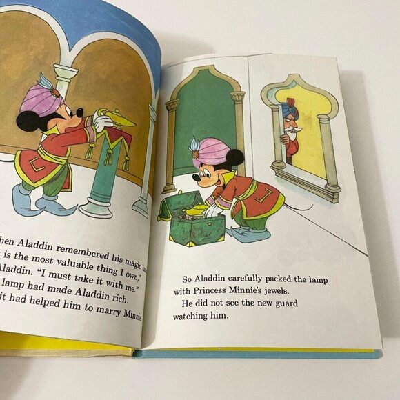 Vintage 1982 Walt Disney Productions Aladdin and the Missing Jewel Chest - Picture 15 of 16